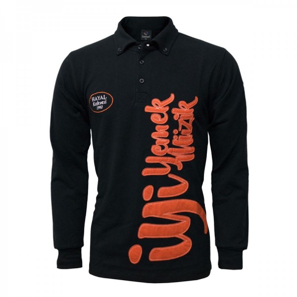 Gömlek Yaka Sweatshirt