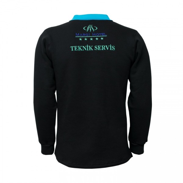 Polo Yaka Sweatshirt
